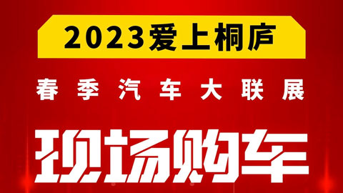 2023桐庐体育馆春季车展